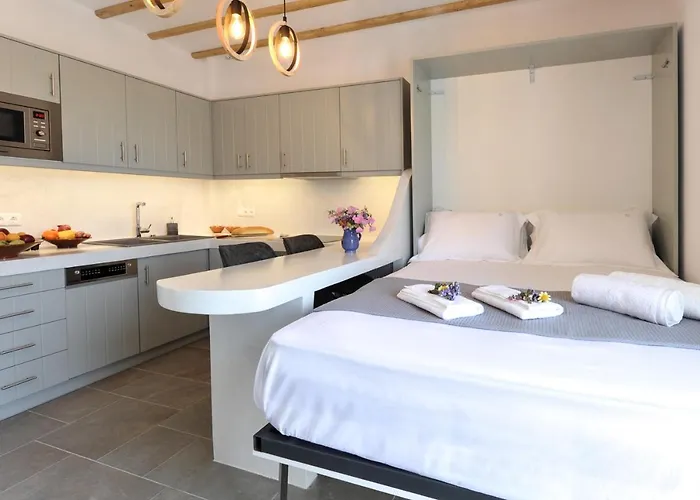 Lägenhet Droufakos' Home, Lux Seafront W. View