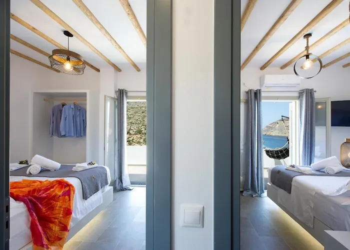 Lägenhet Droufakos' Home, Lux Seafront W. View Cherronisos (Sifnos)